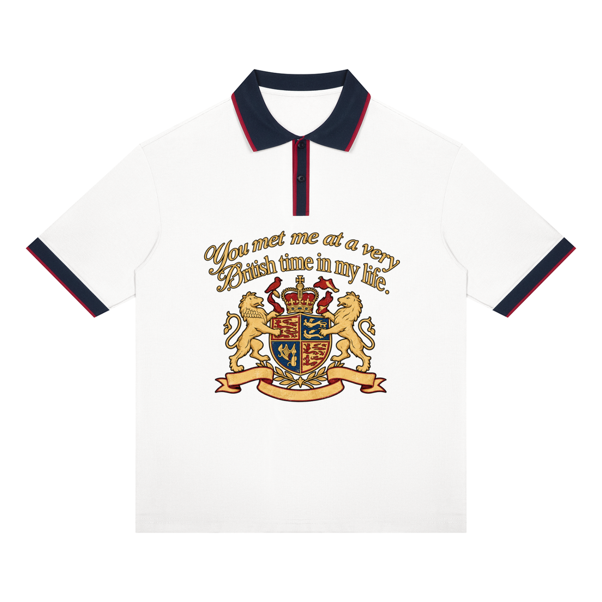 BRITISH TIME POLO SHIRT