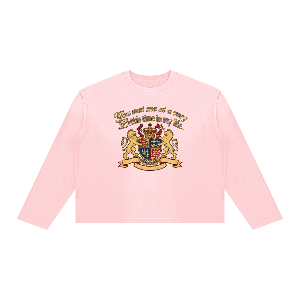 BRITISH TIME LONGSLEEVE