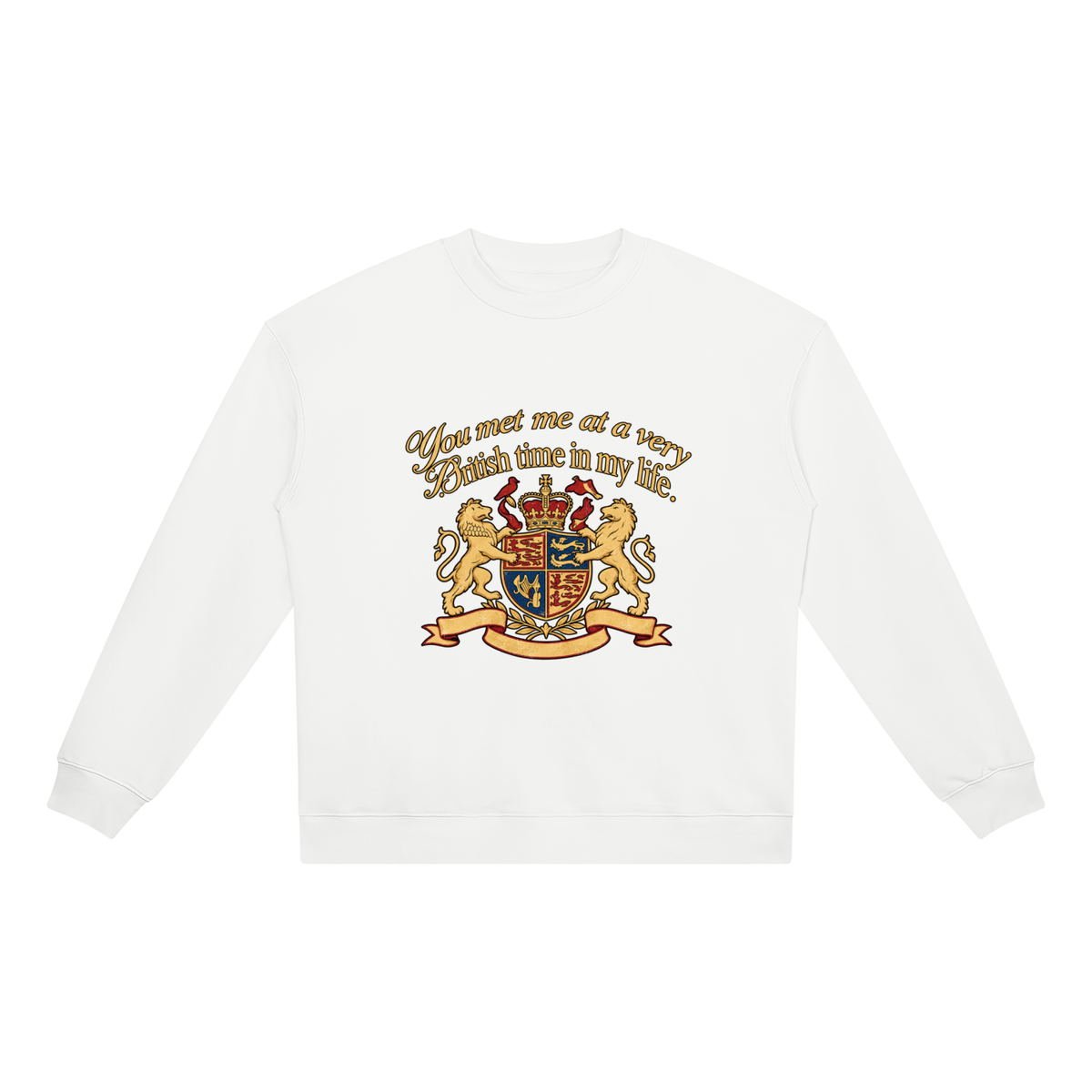 BRITISH TIME SWEATSHIRT