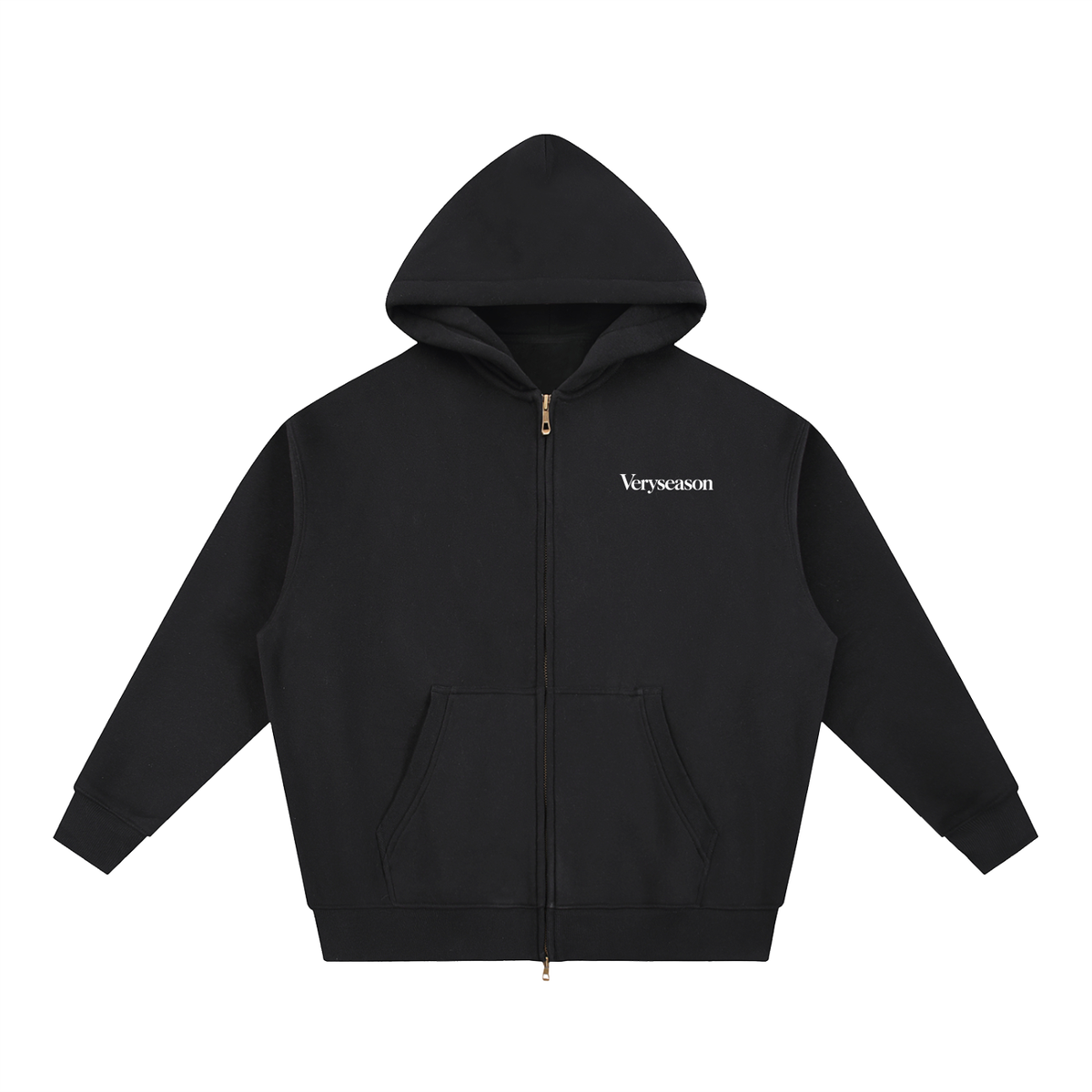 BRITISH TIME ZIP HOODIE