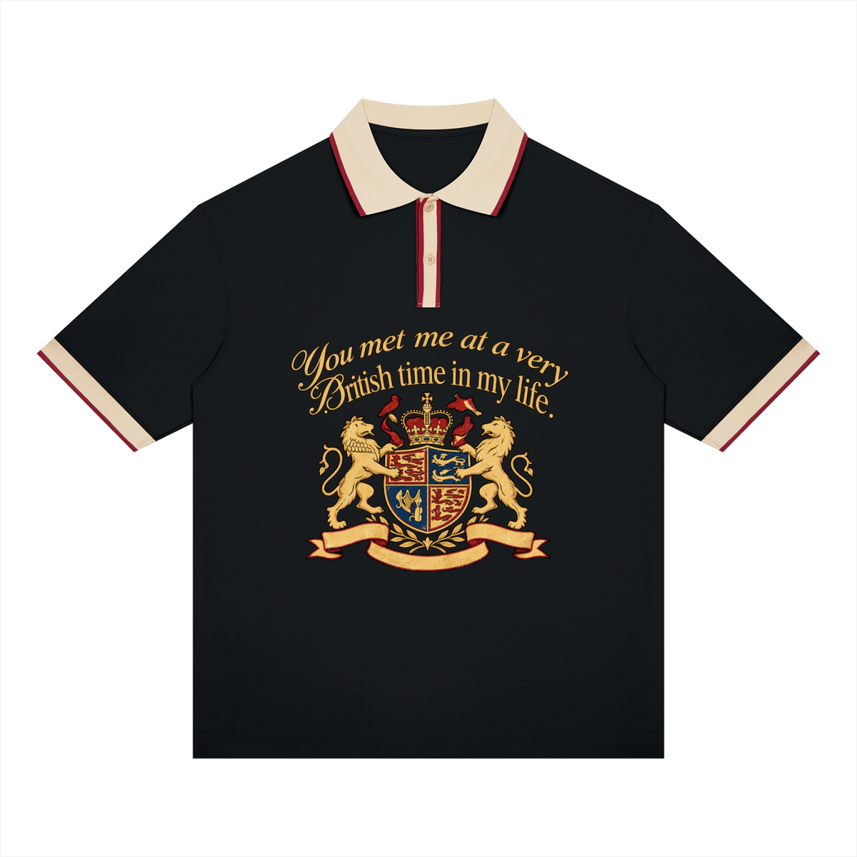 BRITISH TIME POLO SHIRT