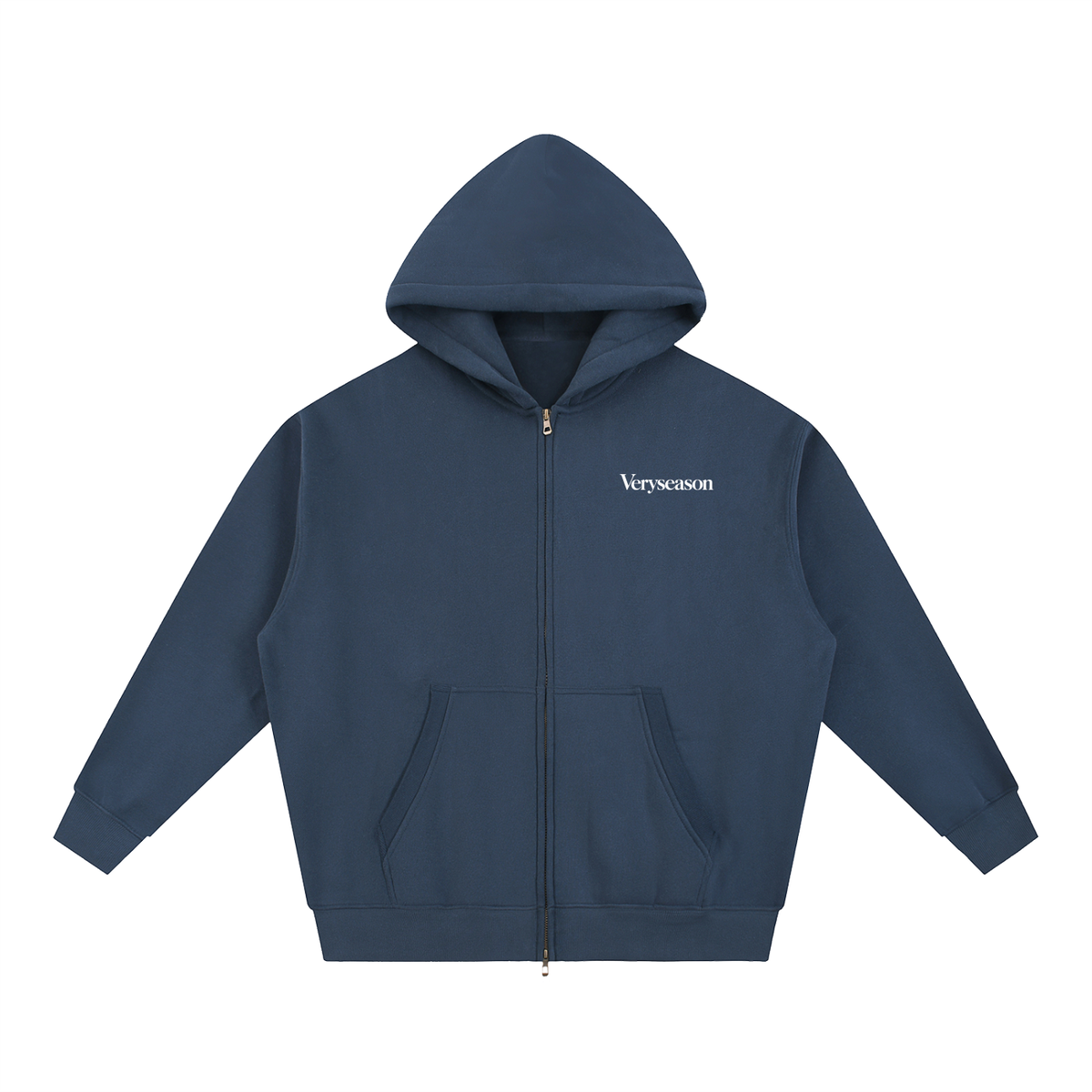 BRITISH TIME ZIP HOODIE