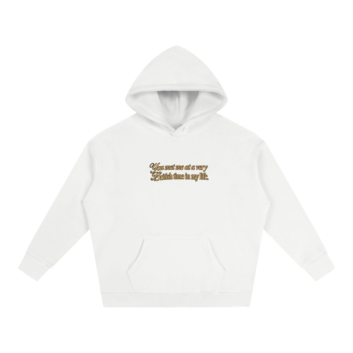 BRITISH TIME HOODIE