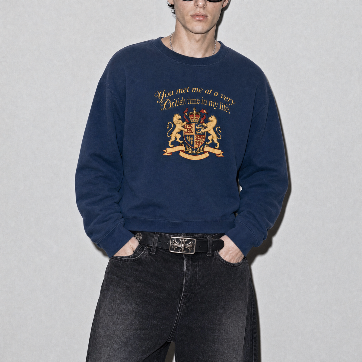 BRITISH TIME SWEATSHIRT