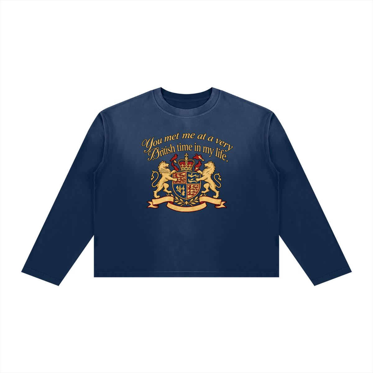 BRITISH TIME LONGSLEEVE