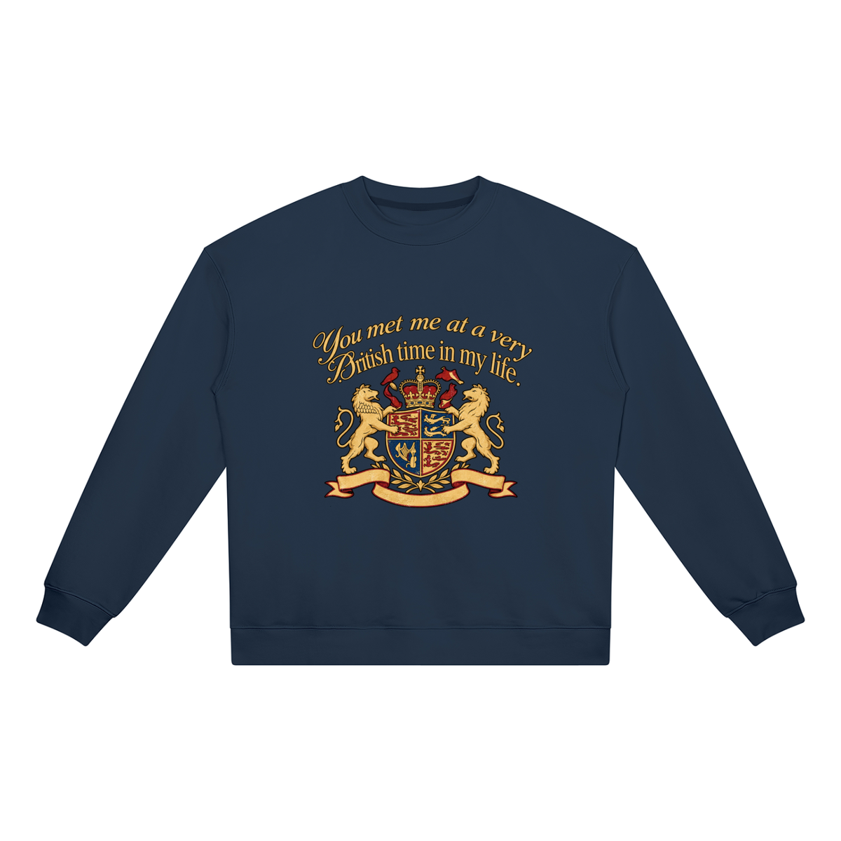 BRITISH TIME SWEATSHIRT