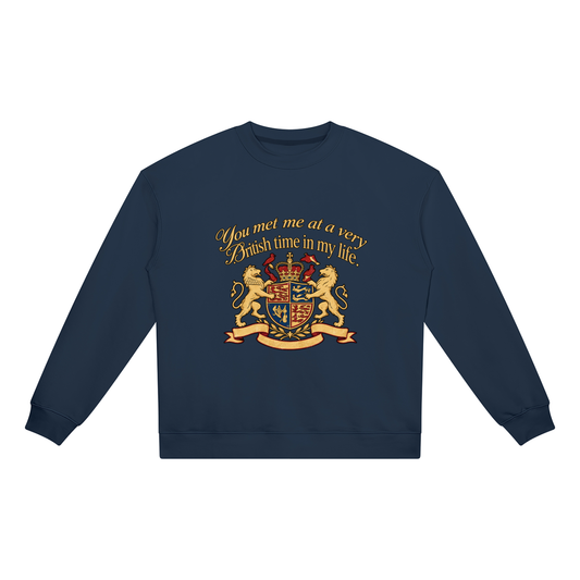 BRITISH TIME SWEATSHIRT
