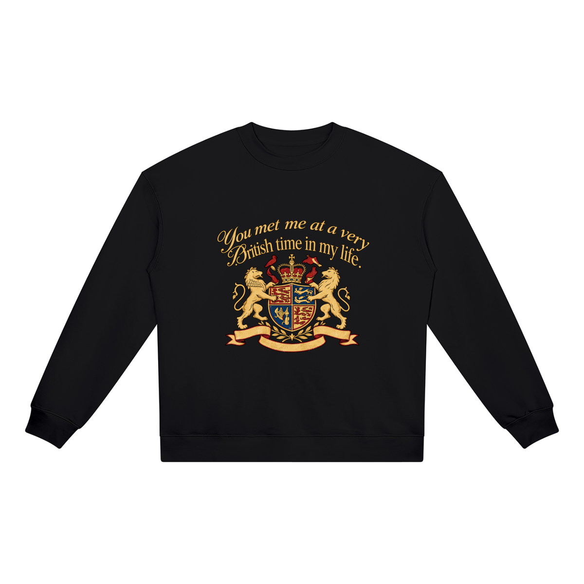 BRITISH TIME SWEATSHIRT