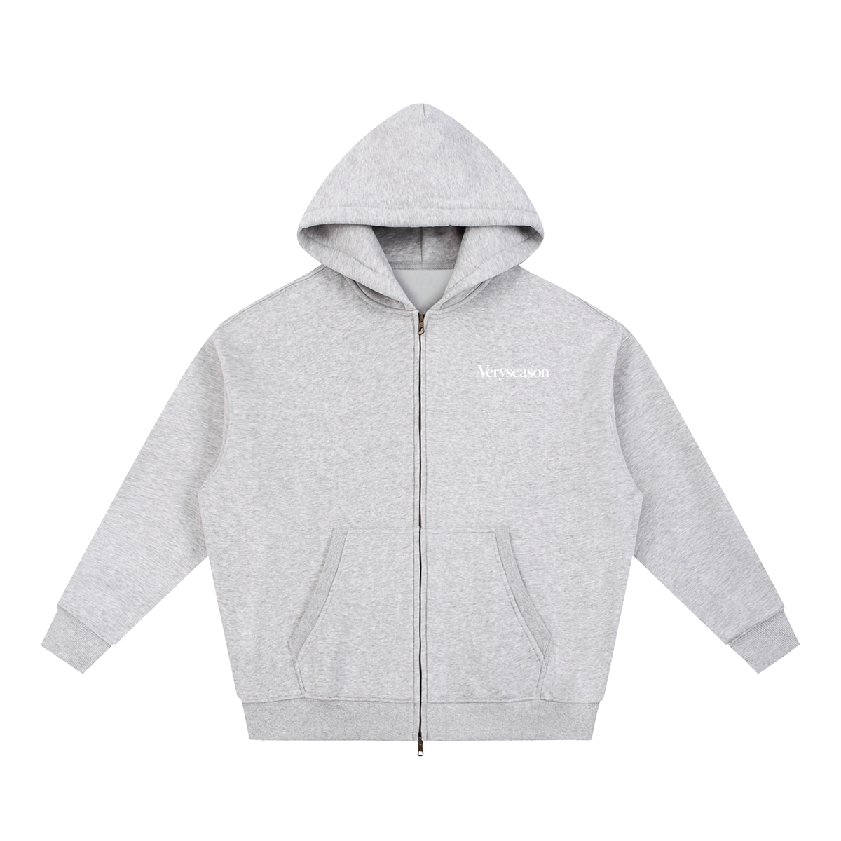 BRITISH TIME ZIP HOODIE