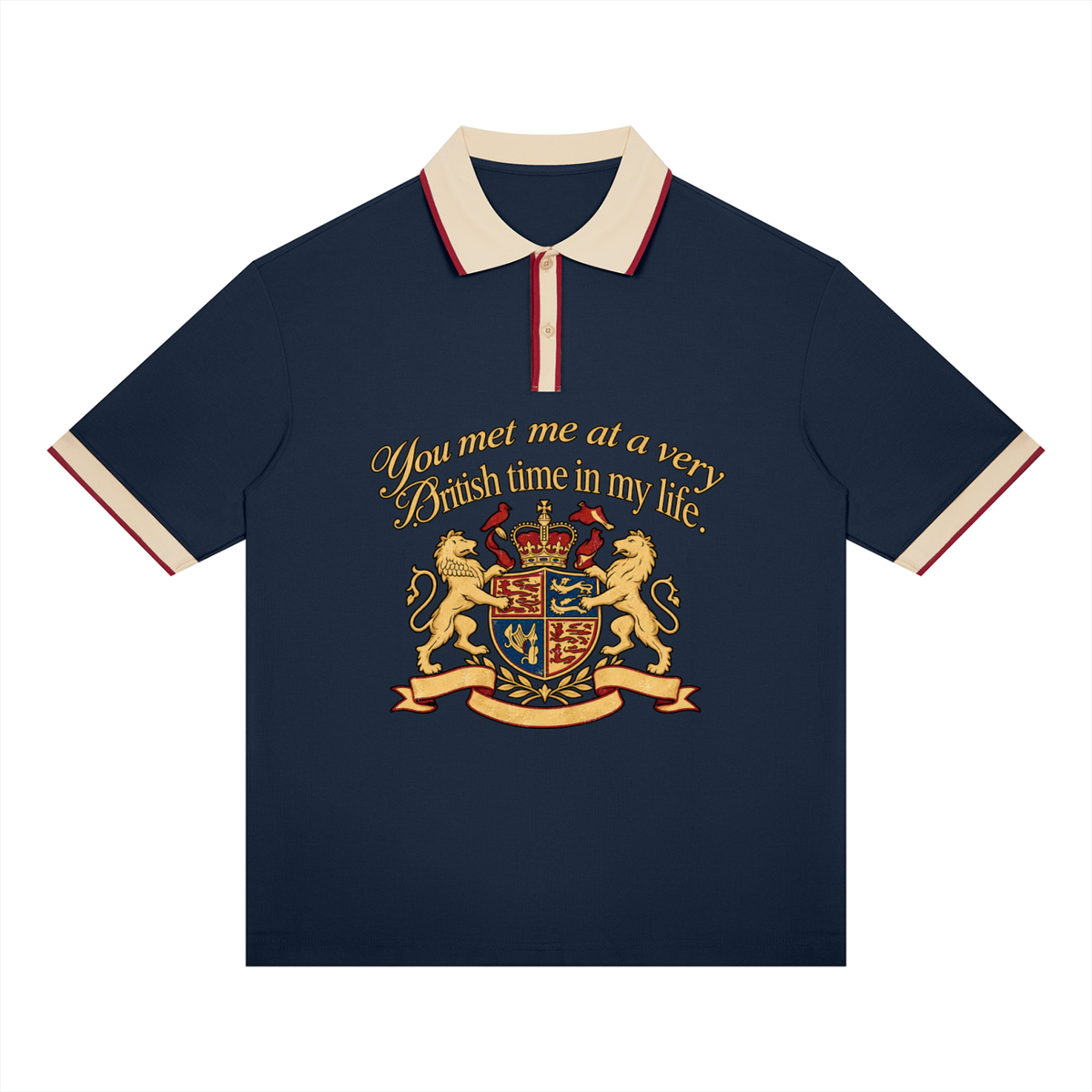 BRITISH TIME POLO SHIRT