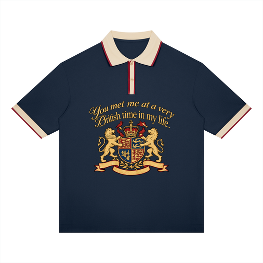 BRITISH TIME POLO SHIRT