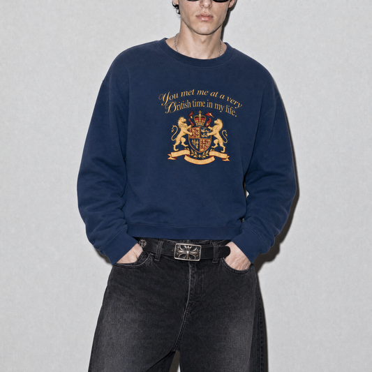 BRITISH TIME SWEATSHIRT
